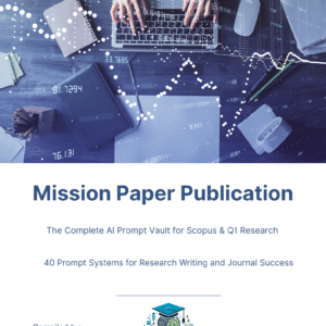 Mission Paper Publication- The Complete AI Prompt Vault for Scopus & Q1 Research